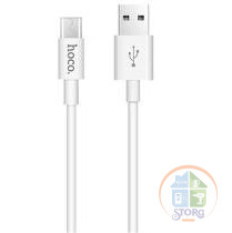 USB кабель Hoco X1 Rapid charging cable Lighting + Micro + Type-C 1m (white)
