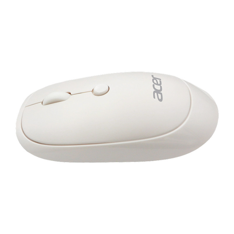 Мышь беспроводная Acer OMR138 белый, 1600 dpi, радиоканал, USB, кнопки - 4