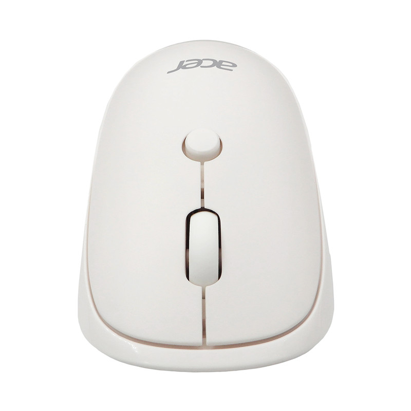 Мышь беспроводная Acer OMR138 белый, 1600 dpi, радиоканал, USB, кнопки - 4