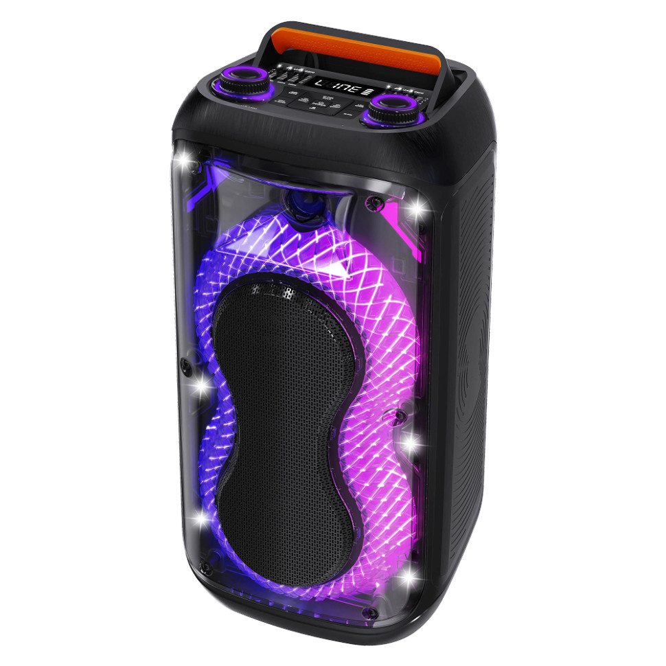 Портативная Bluetooth колонка 06" ELTRONIC 20-94 DANCE BOX 600, динамик 2шт/6.5", +2 микрофона, TWS