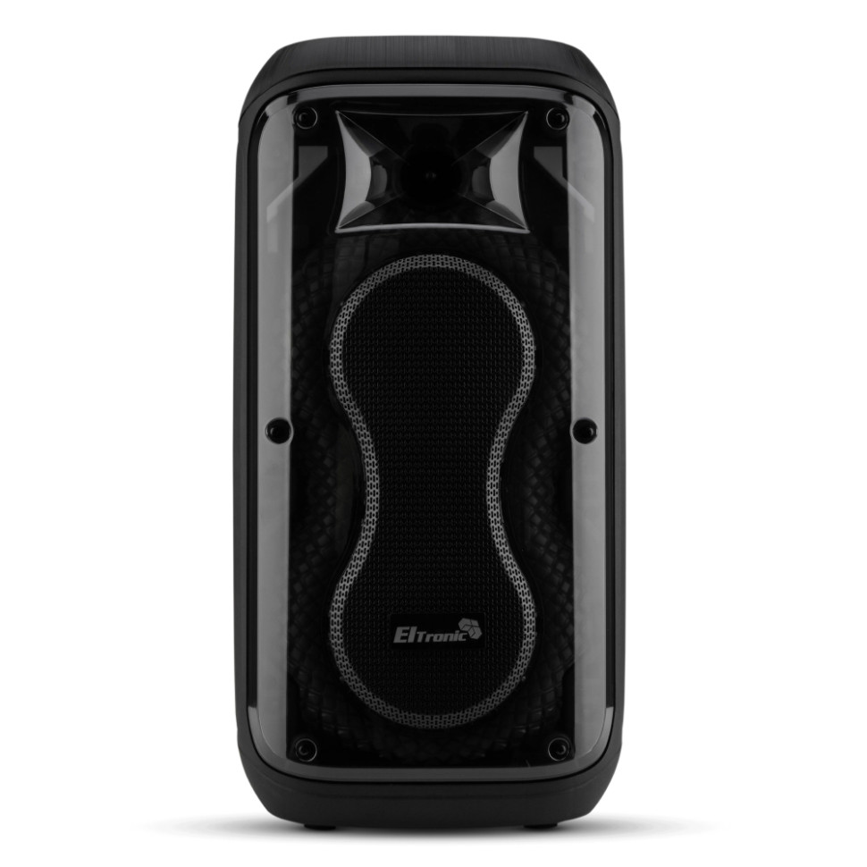 Портативная Bluetooth колонка 06" ELTRONIC 20-94 DANCE BOX 600, динамик 2шт/6.5", +2 микрофона, TWS