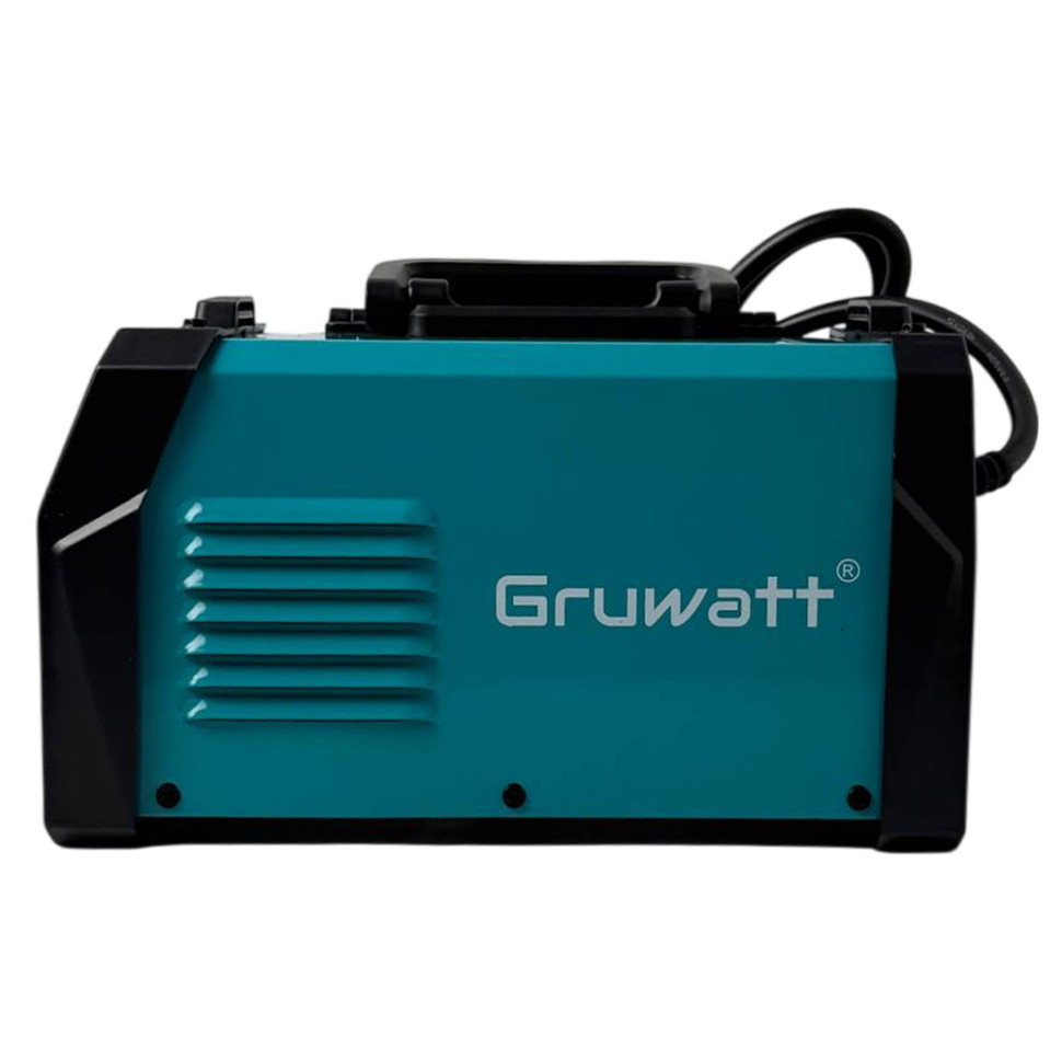 Сварочный аппарат инверторный GRUWATT GW-180X 20–180А, 220В, горячий старт, форсаж дуги, антиприлипание, термозащита