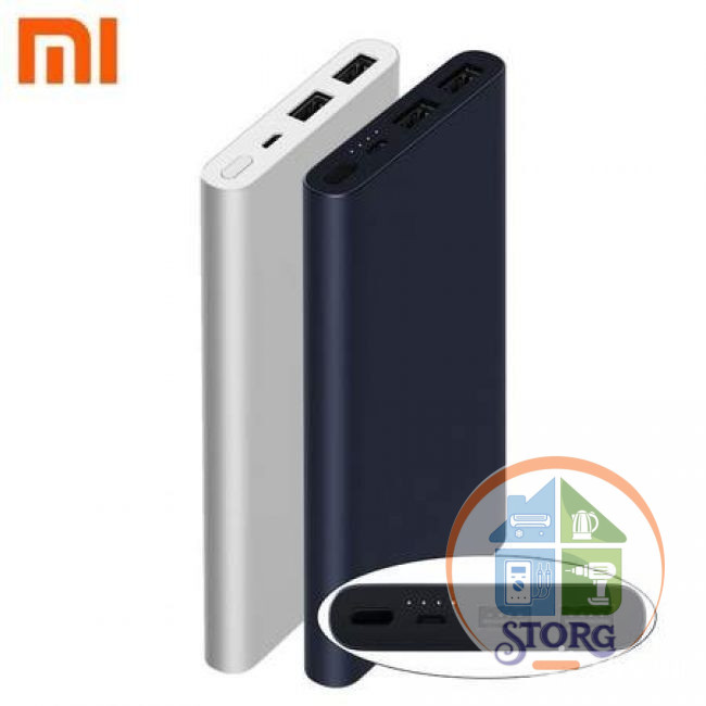 Аккумулятор внешний резервный XIAOMI 2 10000mAh черный (копия) 100% качество