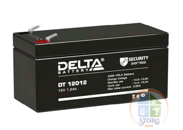 Аккумулятор DELTA  AGM-DT 12012 12v 1.2А (97х44х59)