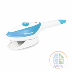 Отпариватель-щётка ручной SAKURA SA-3921BW 1200Вт, объем 120мл, 3 режима