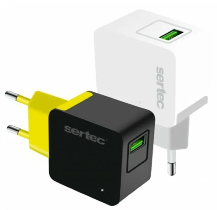 СЗУ SerteC STC-1010, USB 1200mA - чёрный