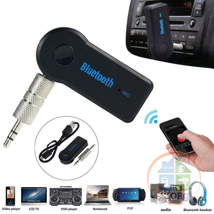 Bluetooth приёмник для входа AUX  S-TORG LV-B01 (Bluetooth через 3.5 AUX магнитолы)