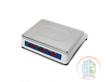 Весы торговые сертифицированные с поверкой MERCURY  M-ER 223AC-15.2 LED