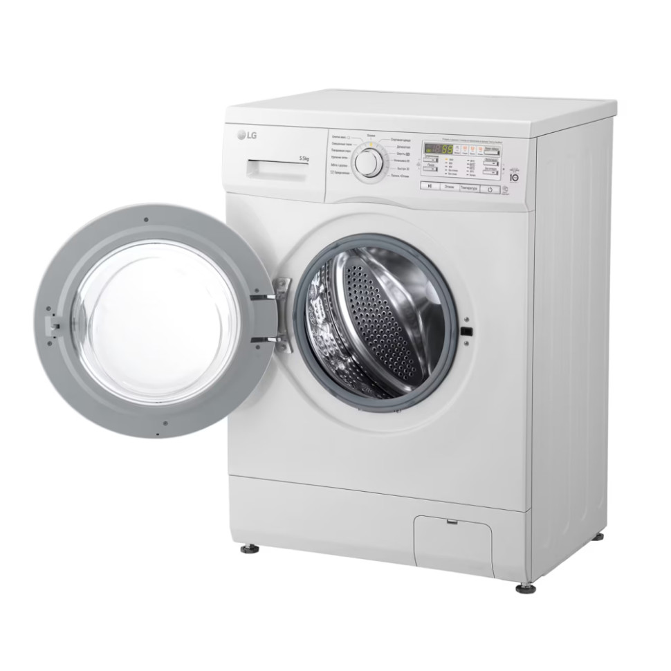 Стиральная машина LG F10B8MD Белый, 5.5кг, инверт. мотор с прямым приводом, 13 прог., 60х85х44см Стиральная машина LG F10B8MD Белый, 5.5кг, инверт. мотор с прямым приводом, 13 прог., 60х85х44см