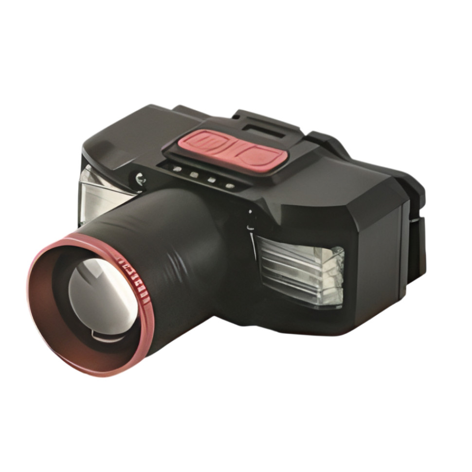 Налобный фонарь светодиодный ИСКРА IR-2099, 2акк. 18650, зарядка через порт Type‑C