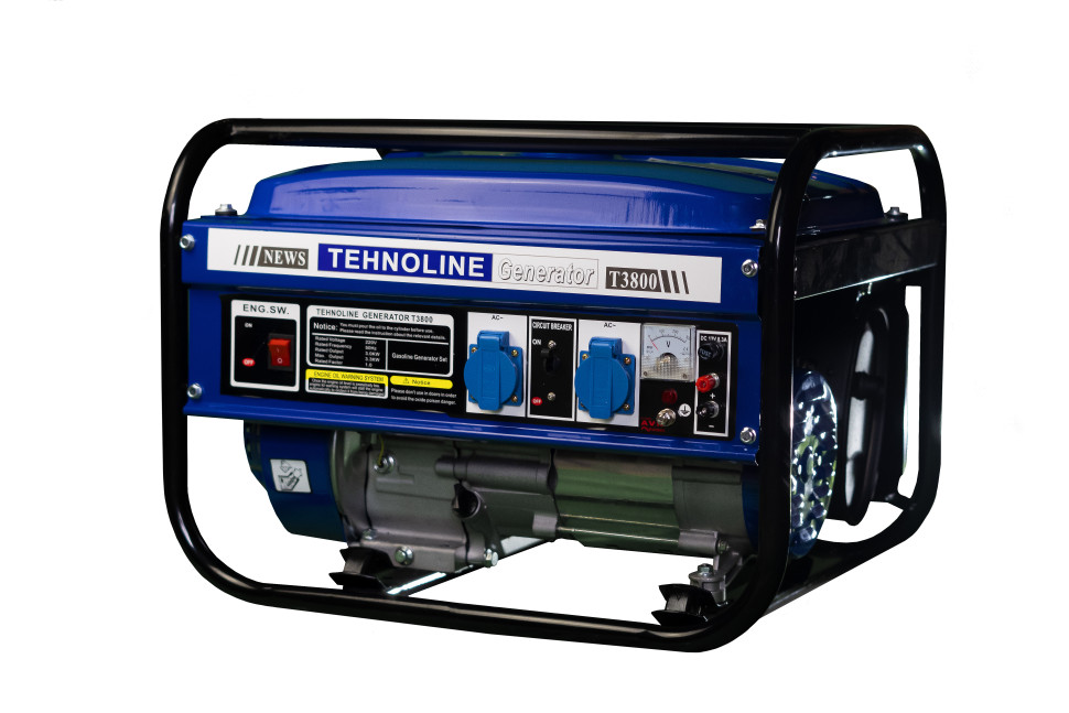 Генератор бензиновый Tehnoline T3800 (3.0/3.3 кВт ручн.старт) Генератор бензиновый Tehnoline T3800 (3.0/3.3 кВт ручн.старт)