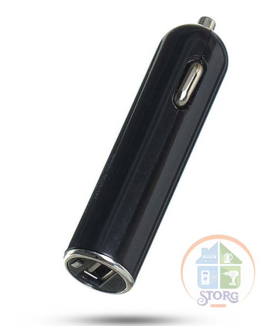 АЗУ JL-J11A 1USB 5V/2,1A  (black) (подходит в глубокие прикуриватели)