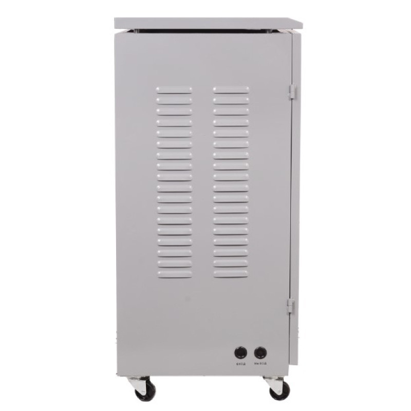 Стабилизатор напряжения релейный Ресанта АСН-30000/3-Ц (30000ВА, 240-450В, трехфазный, IP20, Серый)