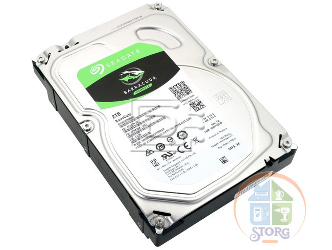 Внутренний диск HDD 2 ТБ Seagate BarraCuda [ST2000DM006]