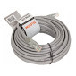 Патч-корд UTP5e, 30 м, литой, многожильный, биметалл CCA, 24AWG, PVC, серый, ATCOM АТ4964