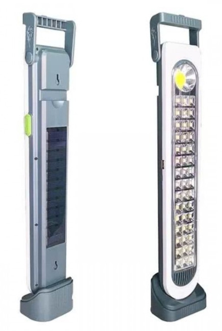 Фонарь светильник светодиодный LED ИСКРА IR-6855-1,16час.раб,солнечная панель, Power Bank, 5 режимов