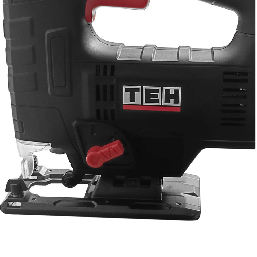 Лобзик электрический TEH TJS8008, 800Вт, ход 22мм, 3000ход/мин., толщ. дер.80мм,мет.10мм, лазер
