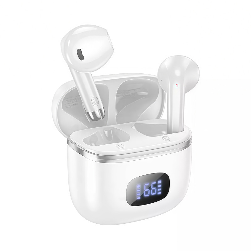 Беспроводные Bluetooth-наушники HOCO EQ1 Music guide true wireless BT headset (7hours) white