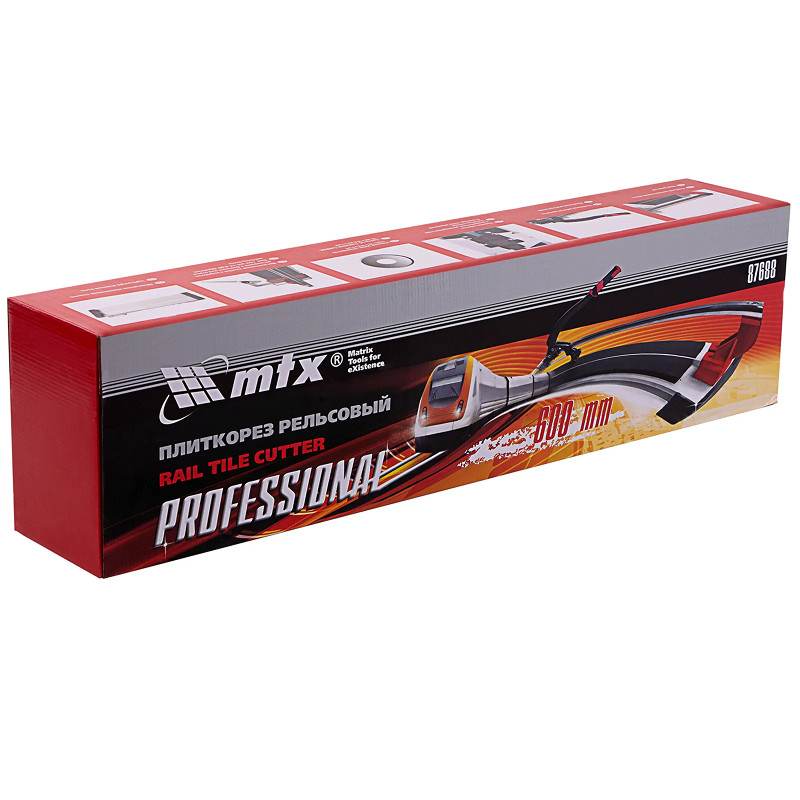 Плиткорез MTX рельсовый 600мм