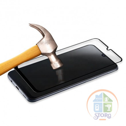 Защитное стекло RINBO для Samsung Galaxy A01/A015F черный