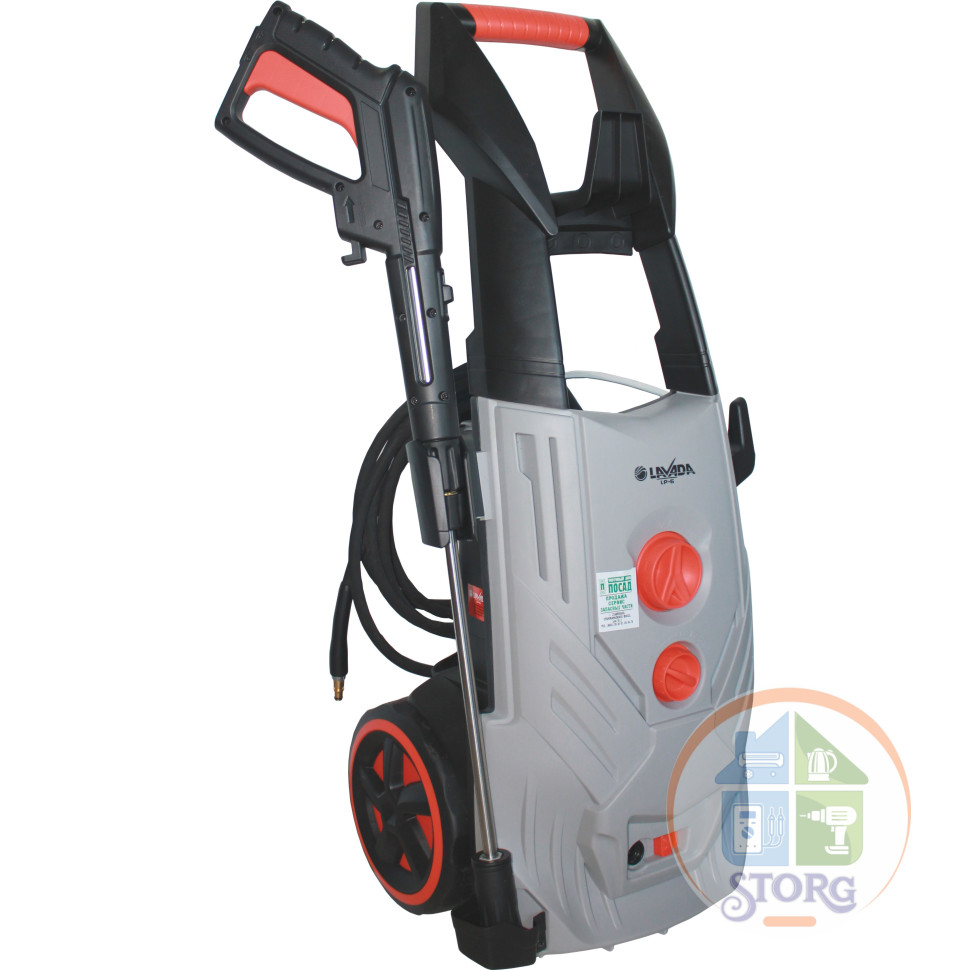 Мойка высокого давления LAVADA Professional LP-6 150/190 бар, 2,7кВт, 550 л/ч. ЭИ380082