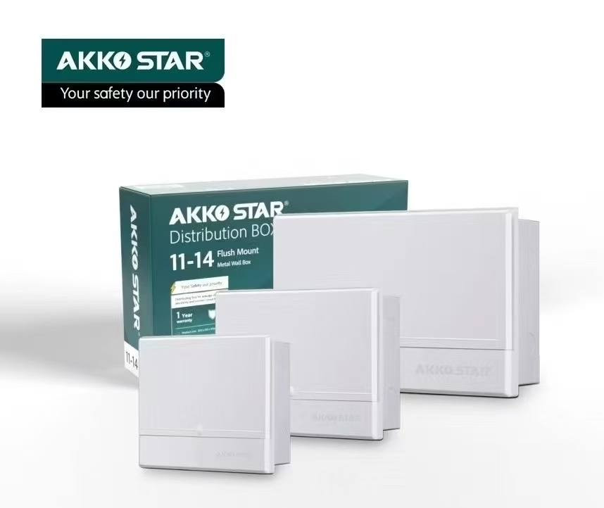 Щит распределительный AKKOSTAR встраиваемый IP41 на 8-10 модулей Щит распределительный AKKOSTAR встраиваемый IP41 на 8-10 модулей