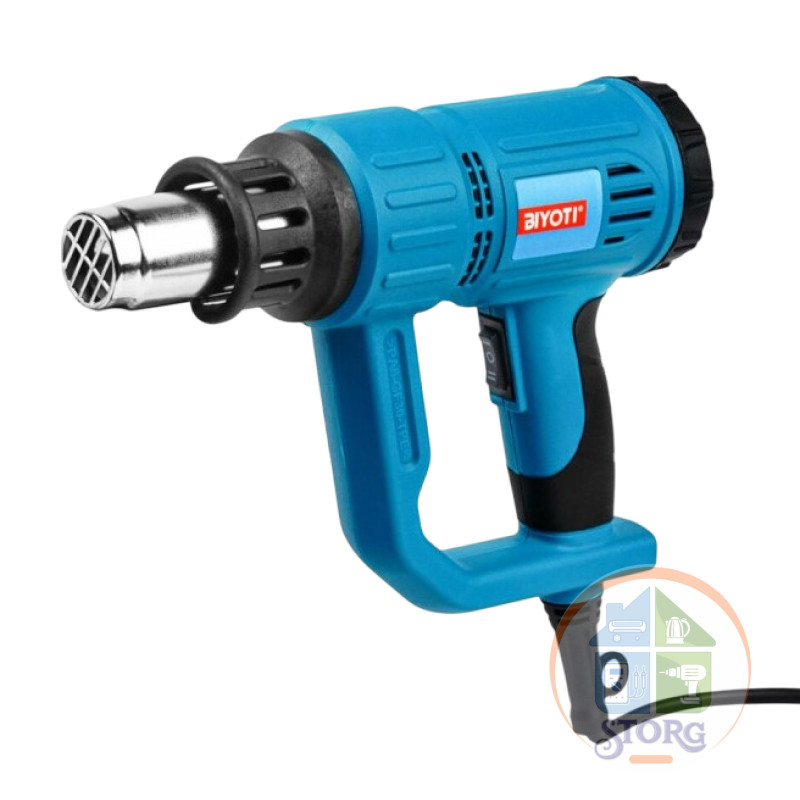 Фен строительный BIYOTI 2600W BYT-EB001