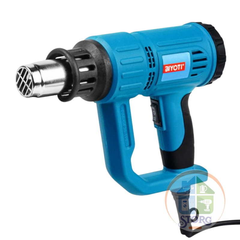 Фен строительный BIYOTI 2600W BYT-EB001