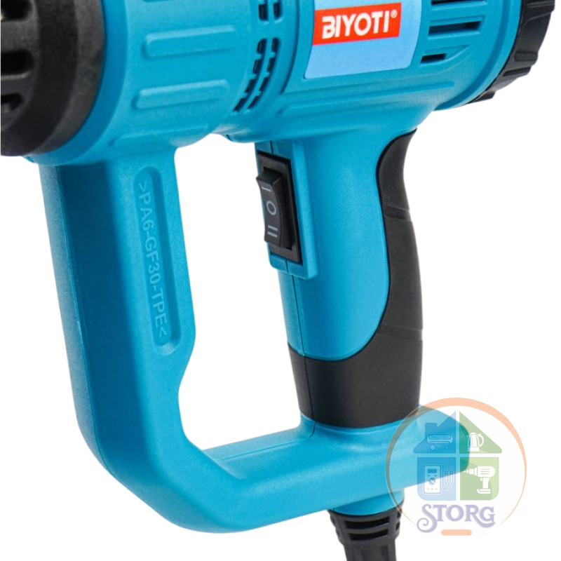 Фен строительный BIYOTI 2600W BYT-EB001
