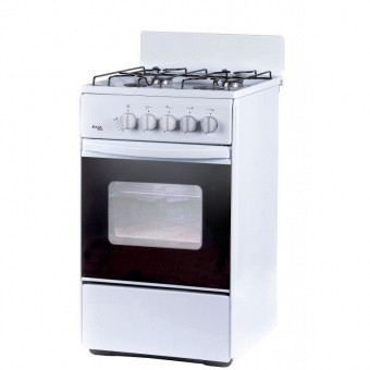 Плита комбинированная Лада NOVA RG 24042 W (Белый, 4-конф., духовка 50л, тип газа магистр)