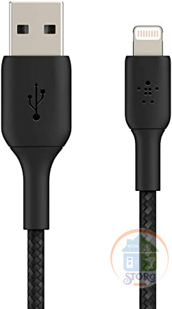 Кабель USB Belkin в Пакетике Lightning 2m Black