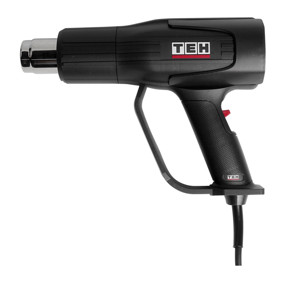 Фен строительный TEH THG2006, 2000Вт, 220В, 2реж., 60–350°C/60–600°C