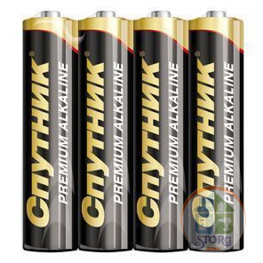Элемент питания PREMIUM ALKALINE LR03/4S/24, Спутник