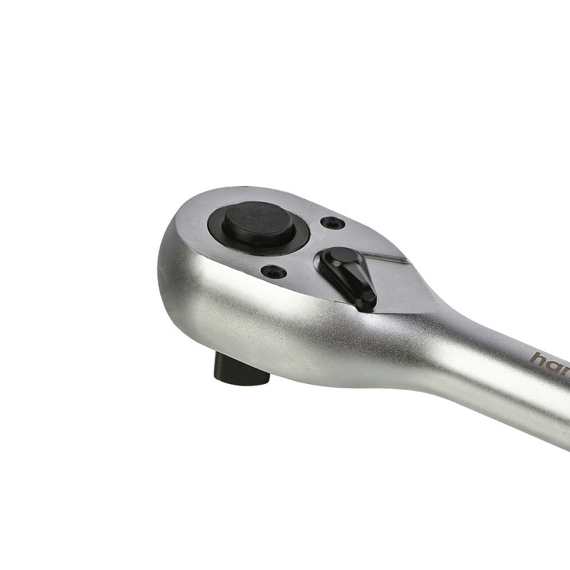 Ключ-трещотка 1/2" Hanskonner HK1045-17-12, 90 зуб, квадрат, с быстрым сбросом, CrV