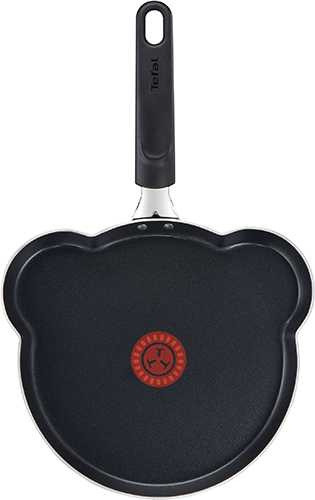 Сковорода блинная Tefal Teddy Bear B3771002 круглая 22см ручка несъемная (без крышки)