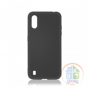 Чехол Silicone case для Samsung A01 Core 2020 Black (18)