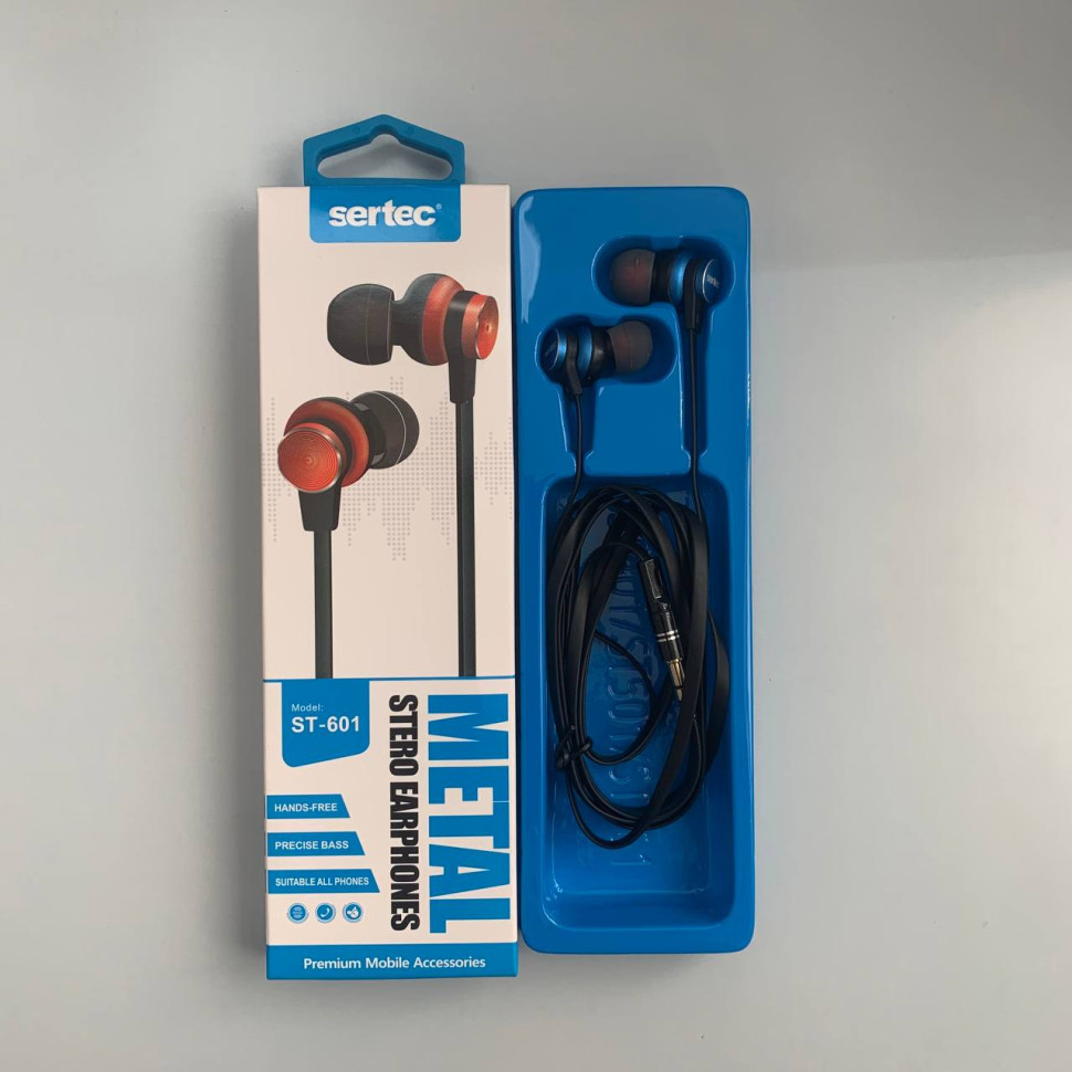 Вакуумные внутриканальные наушники SerteC ST-601 (gold)