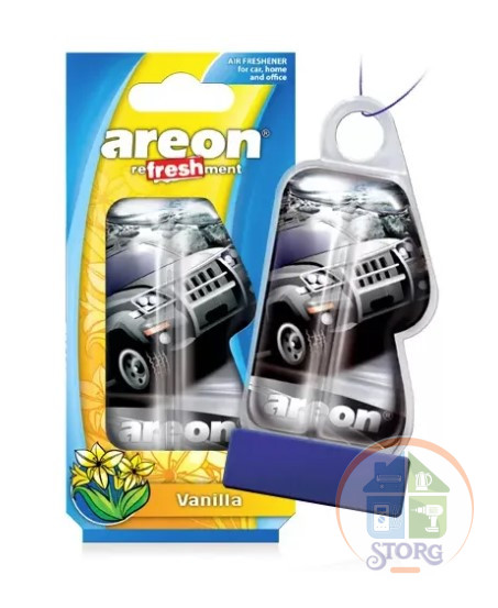 Ароматизаторы для автомобиля AREON Refreshment liquid Vanilla LC07
