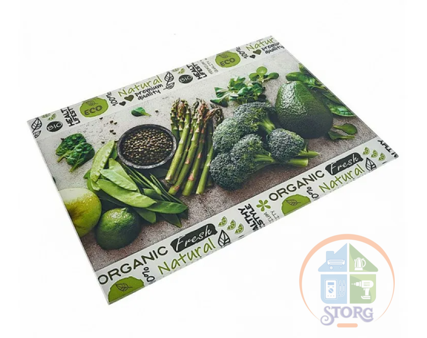 Доска разделочная стеклянная "Organic" ДВ7-007, 30х40 см (14)