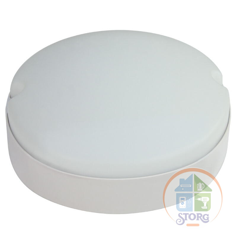 Светильник светодиодный ЖКХ LIGHTPHENOMENON LT-LBWP-06-IP65-12W-6500К LED круглый