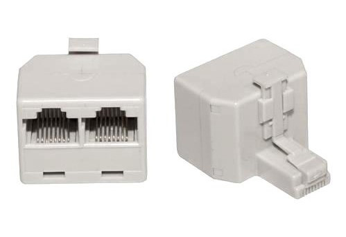 Компьютерный двойник REXANT RJ-45(8P-8C) (штекер - 2 гнезда)
