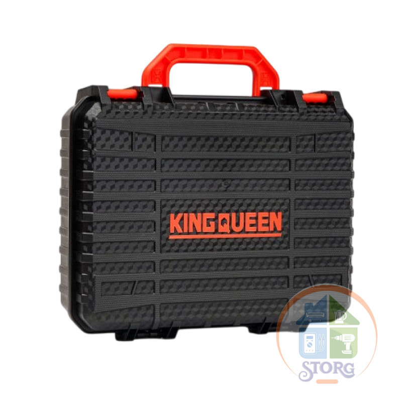 Шуруповерт аккумуляторный бесщеточный KINGQUEEN 18В, ударный, патрон 10мм, KQ-103K