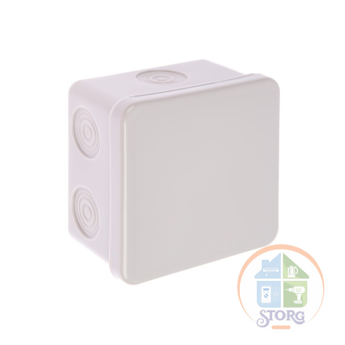 Коробка распределительная Luazon Lighting, 80х80х50 мм, IP54, для открытой установки 9855139