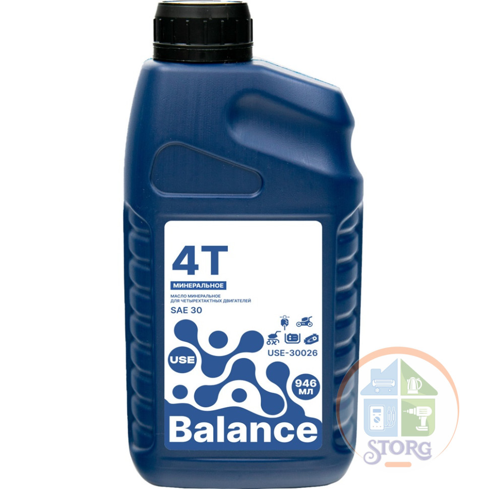 Масло USE Balance 4-х тактное минеральное SAE 30 0.946 л USE-30026