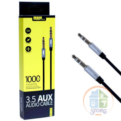 Кабель AUX MRM MR-L100 1000mm в коробочке