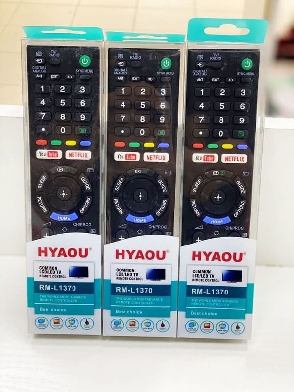 Универсальный пульт для телевизоров/HYAOU (RM-L1370) 50pcs SONY SMART