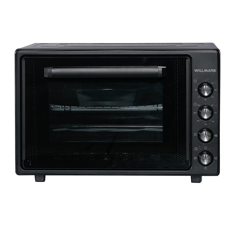 Духовой шкаф WILLMARK WOF-705BL (Черный; Мощность 2000Вт;Объем 70л;Эмалир.внутр.поверхность;Двойное стекло;Лампа;Таймер;Конвекция;Гриль;ТУРЦИЯ)