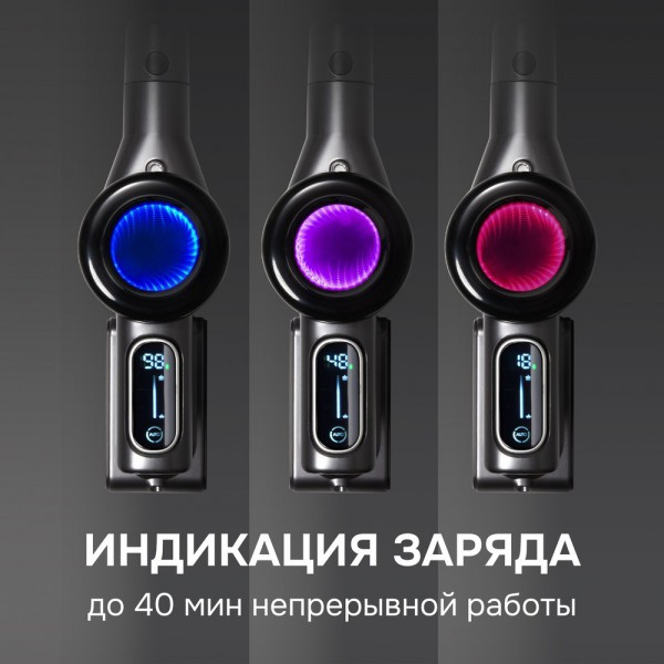 Пылесос вертикальный Zigmund & Shtain ZVC-1510 серый, питание от аккумулятора, 450 Вт, уборка суxая/влажная, пылесборник 0.5 л Пылесос вертикальный Zigmund & Shtain ZVC-1510 серый, питание от аккумулятора, 450 Вт, уборка суxая/влажная, пылесборник 0.5 л