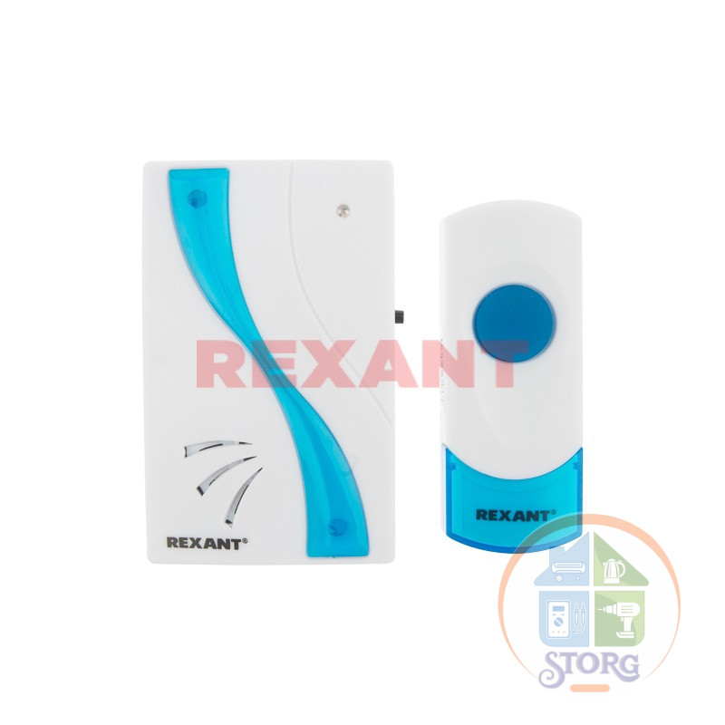 Беспроводной дверной звонок REXANT  RX-2, 73-0020