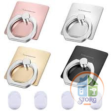 Держатель кольцо LGD металл объёмный (silver marble/black|/rose gold/gold)
